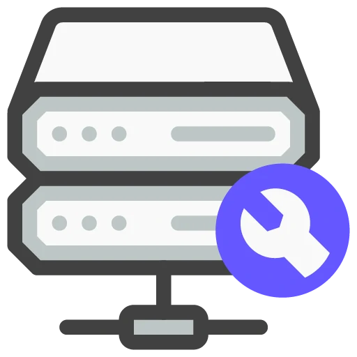 Server settings icon representing network boundary security challenges